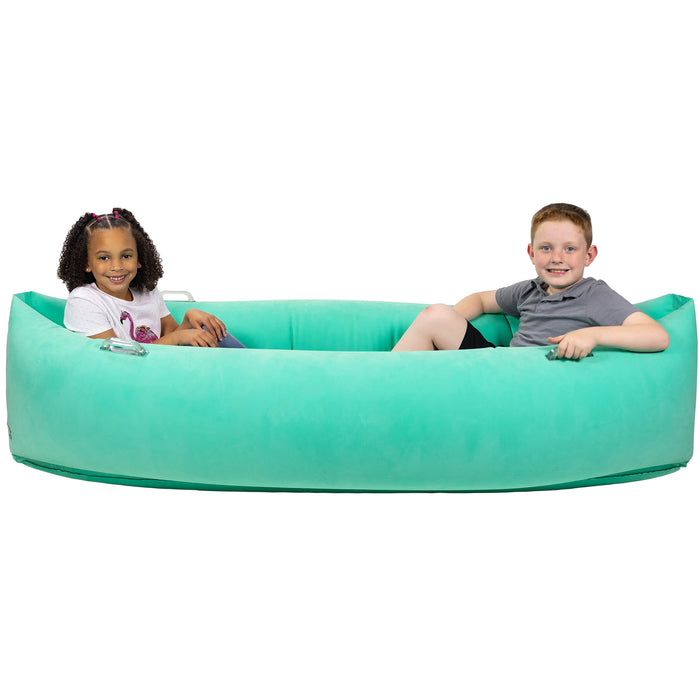 Bouncyband BBAPD80GR Comfy Peapod, Inflatable Sensory Pod , 80", Green