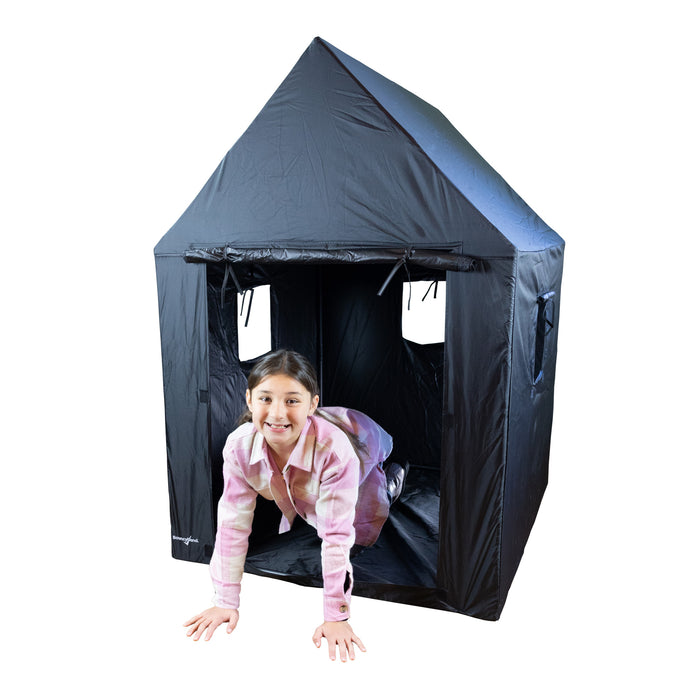 Bouncyband BBASDMDBK Indoor Framed Sensory Dark Den