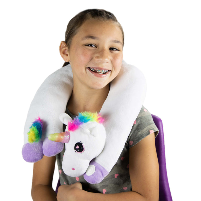 Bouncyband BBAVNUN Sensory Vibrating Neck Pillow - Unicorn