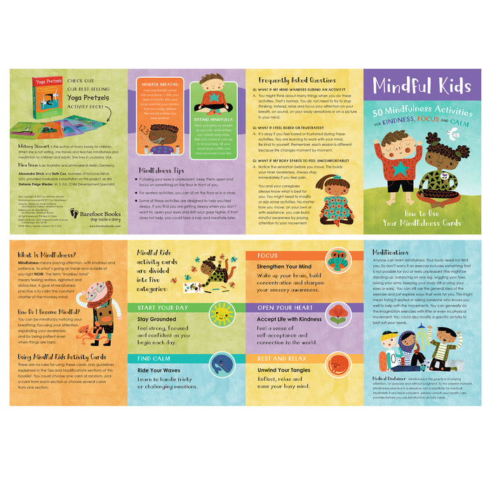 Barefoot Books BBK9781782853275 Mindful Kids Activity Cards