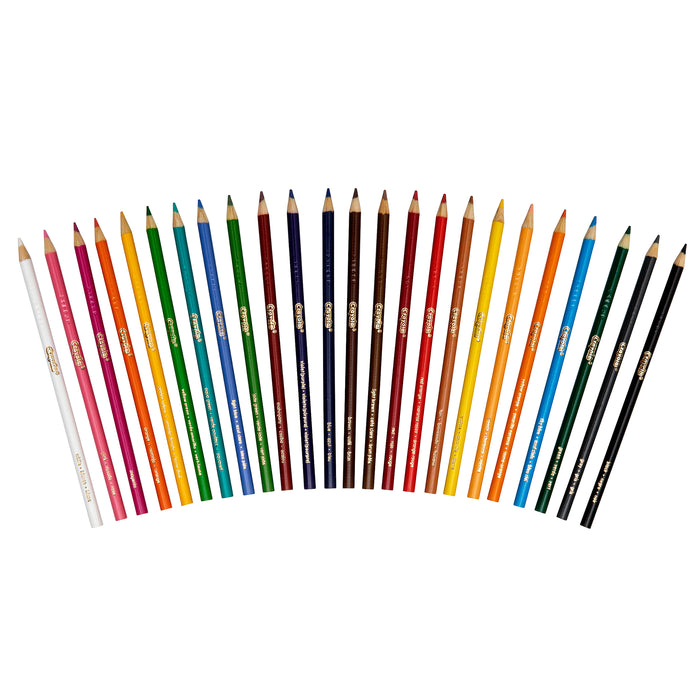 Crayola BIN4024 Colored Pencils, 24 Colors