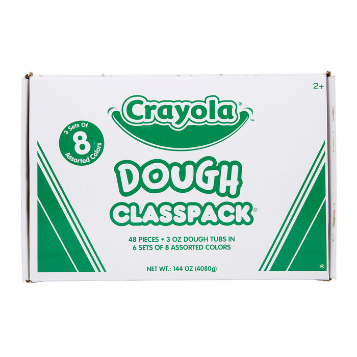 Crayola BIN570174 Dough Classpack, 3 oz. 48 Count