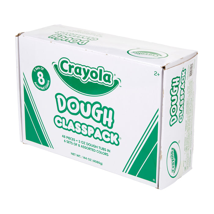 Crayola BIN570174 Dough Classpack, 3 oz. 48 Count