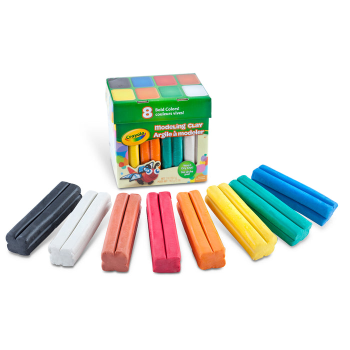 Crayola BIN570315 Modeling Clay, 2 lb. Jumbo Assortment