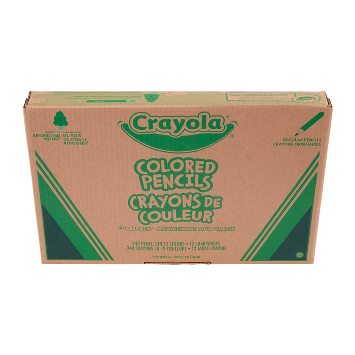 Crayola BIN687506 Colored Pencil Classpack, 240 Count