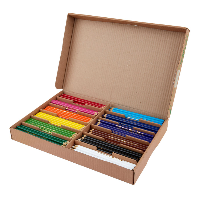 Crayola BIN687507 Watercolor Colored Pencils Classpack, 240 Pencils