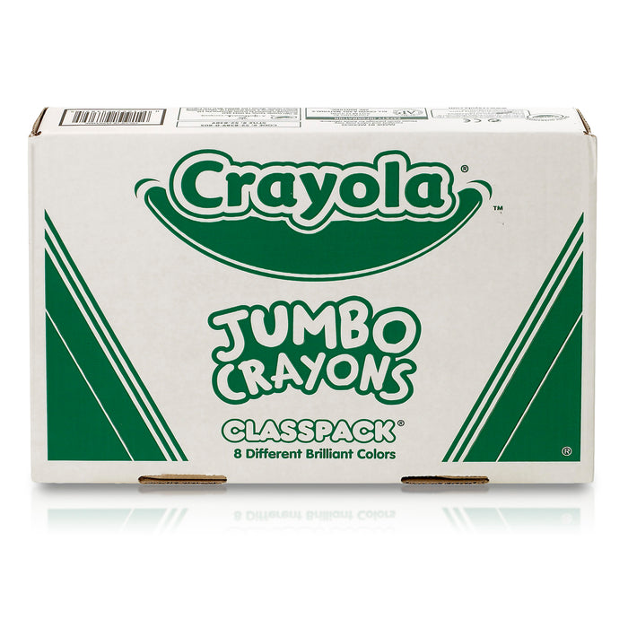 Crayola BIN8389 Crayon Classpack, Jumbo Size, 8 Colors, 200 Count