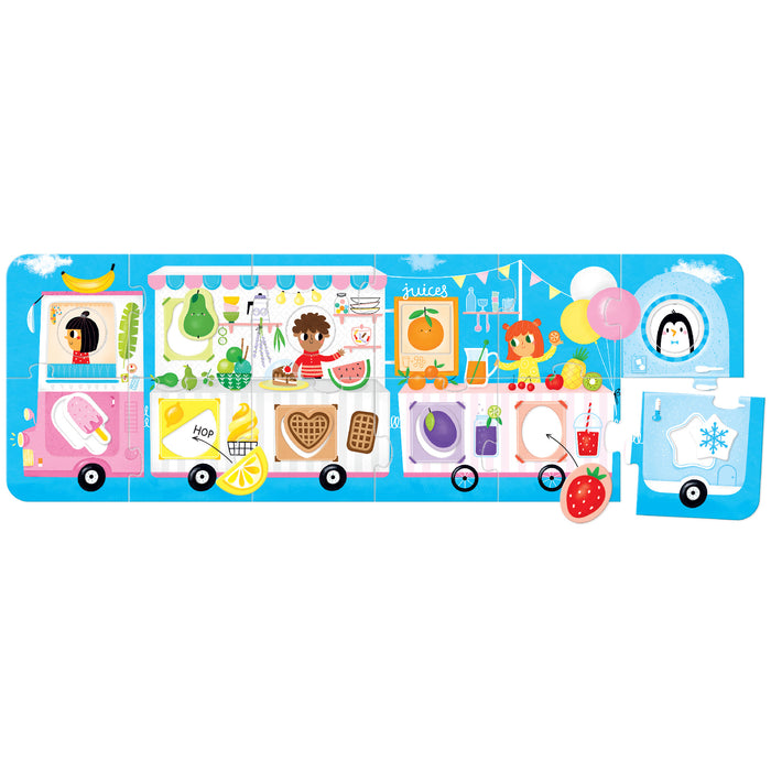 Banana Panda BPN49045 Make-a-Match Puzzle, Food Truck