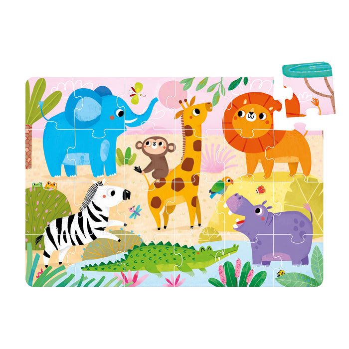 Banana Panda BPN49348 Wild Jumbo Puzzle Safari, 2+ Years