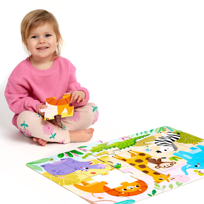 Banana Panda BPN49348 Wild Jumbo Puzzle Safari, 2+ Years