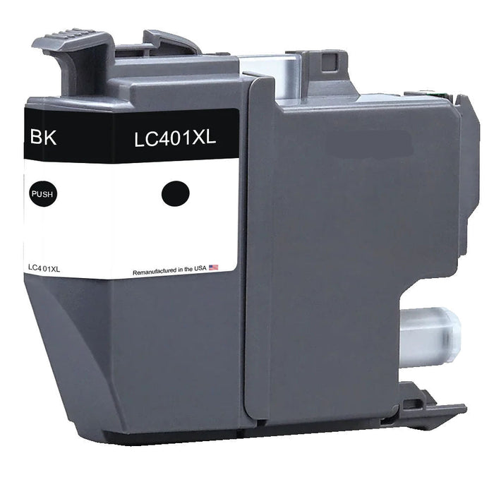 Compatible Brother LC402XLBK Inkjet Cartridge, Black 3000 High Yield