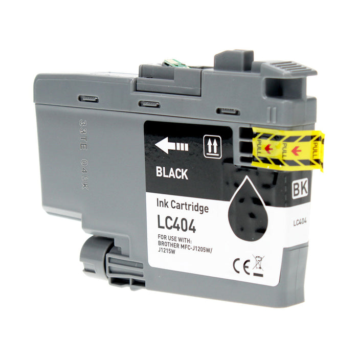 Brother Compatible LC404BK Standard Yield Black Ink Cartridge