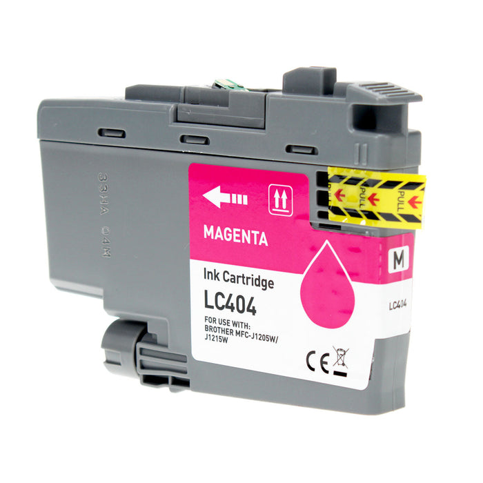 Brother Compatible LC404M Standard Yield Magenta Ink Cartridge