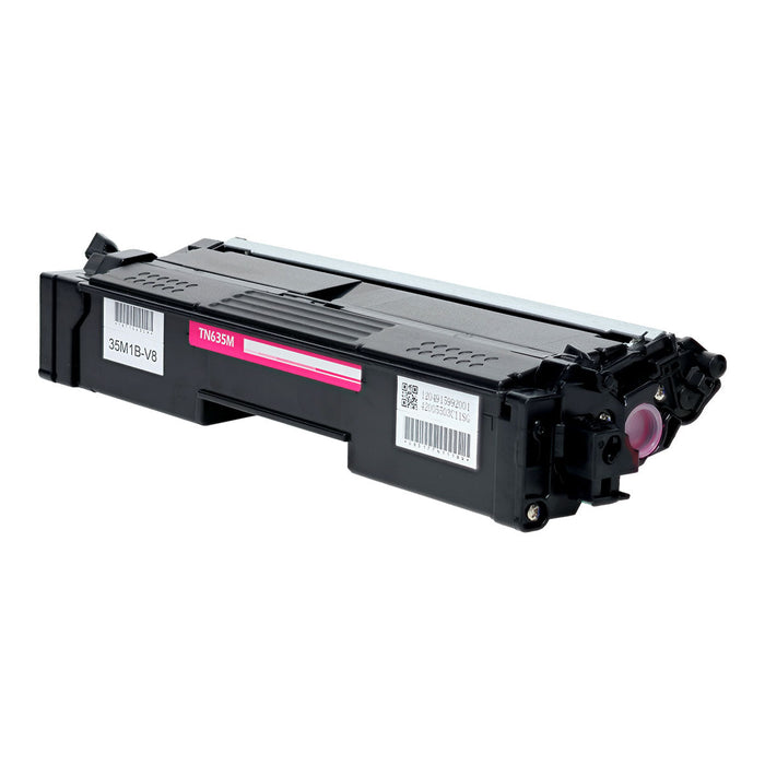 Compatible Brother TN635 (TN635M) Toner Cartridge, Magenta 1.8K Yield