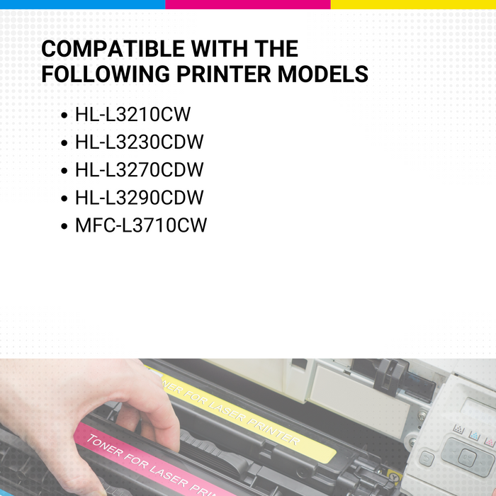 CW Outlet & Supplies Compatible DR223CL Drum Unit Set BROTHER