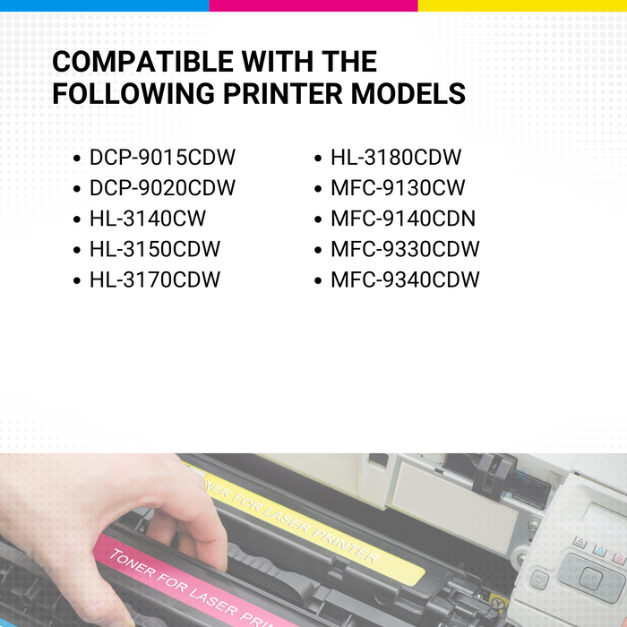 Brother TN225 High Yield Yellow Toner BROTHER