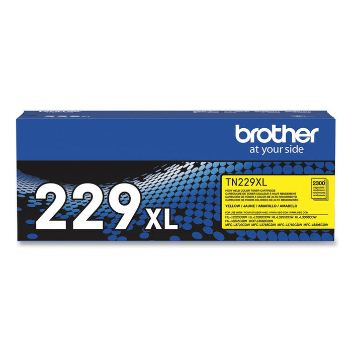 Brother TN229XL Extra High Yield Yellow Toner BROTHER