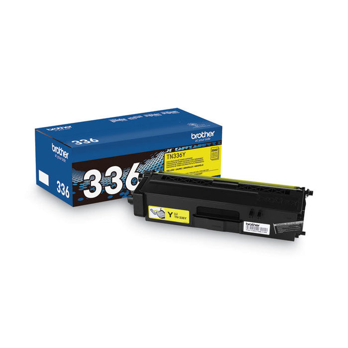 Brother TN336 High Yield Yellow Toner BROTHER