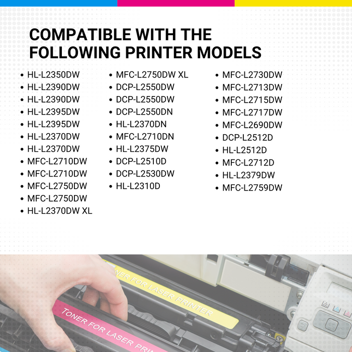 CW Outlet & Supplies Compatible TN730 Black Toner BROTHER