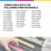 CW Outlet & Supplies Compatible TN730 Black Toner BROTHER