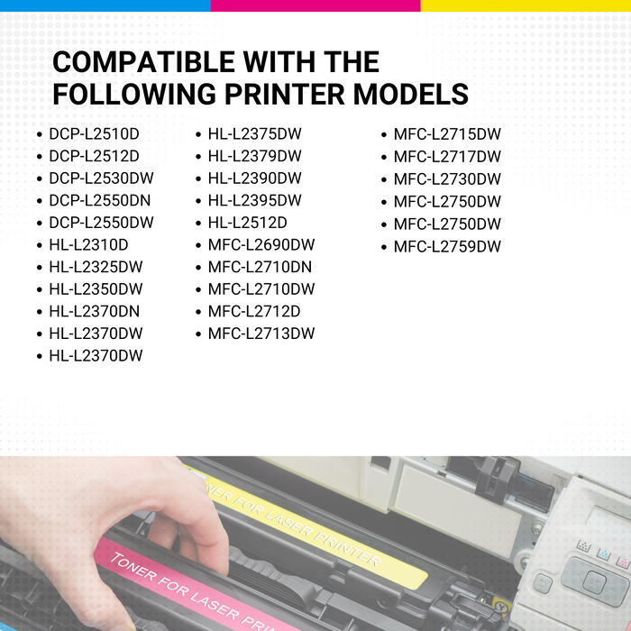 Brother TN760 High Yield Black Toner BROTHER