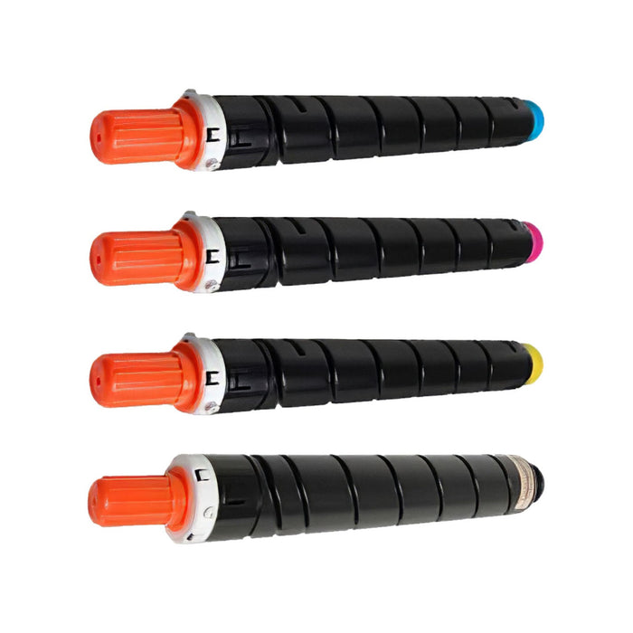 Compatible Canon GPR-36 EXV-34 Black, Cyan, Magenta, Yellow Toner Cartridges