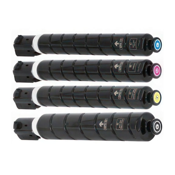 Compatible Canon GPR53 Black, Cyan, Magenta, Yellow Toner Cartridges