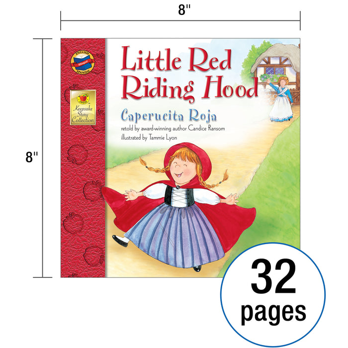 Brighter Child CD-0769638171 Little Red Riding Hood, Caperucita Roja