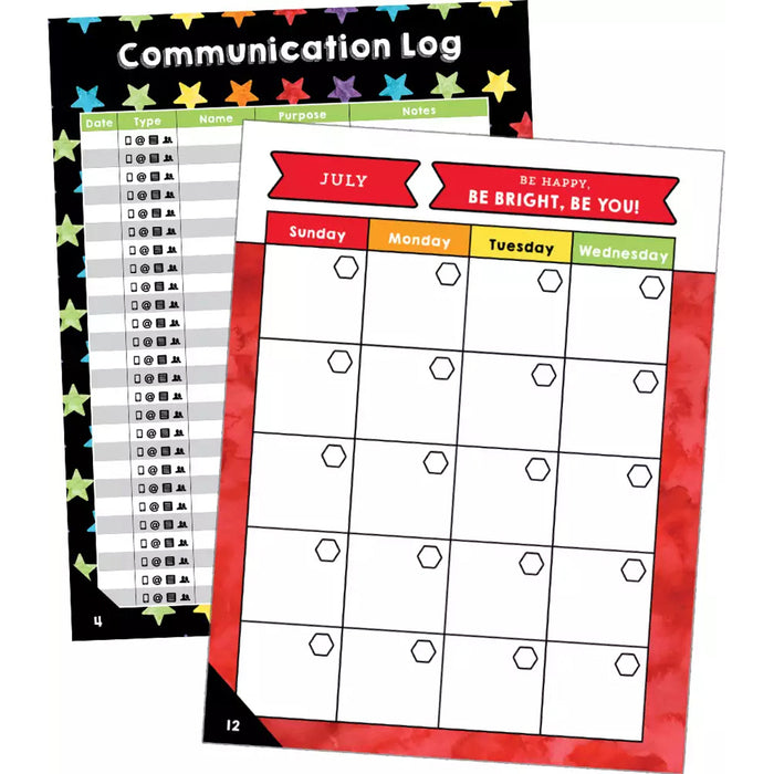 Carson Dellosa Education CD-105000 Celebrate Learning Teacher Planner Plan Book