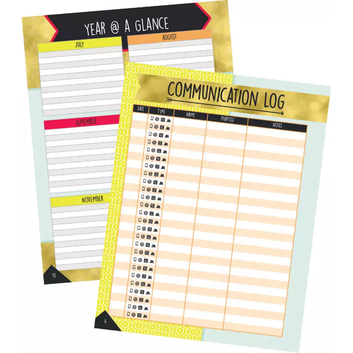 Carson Dellosa Education CD-105001 Aim High Teacher Planner Plan Book
