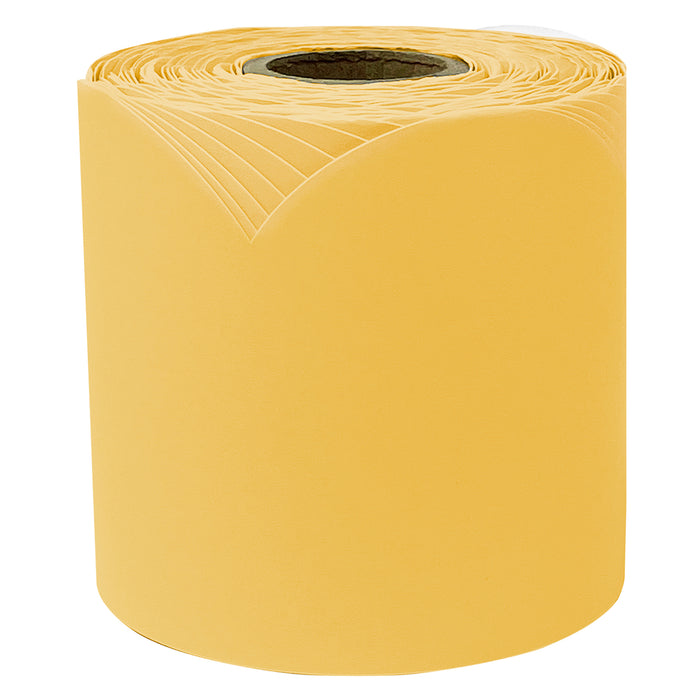 Carson Dellosa Education CD-108531 Rolled Scalloped Bulletin Board Border, Goldenrod, 65 Feet