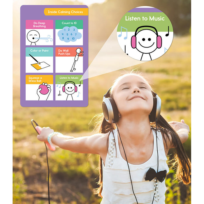 Carson Dellosa Education CD-146056 Be Clever Wherever Calm Down Kit Manipulative, Grade K-5