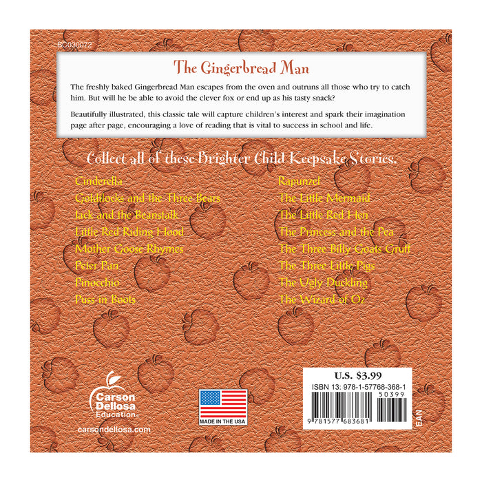 Brighter Child CD-1577683684 The Gingerbread Man