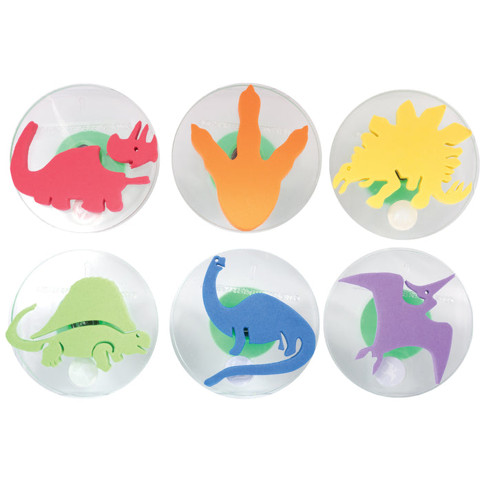 READY 2 LEARN CE-6763 Giant Stampers - Dinosaurs - Set of 6