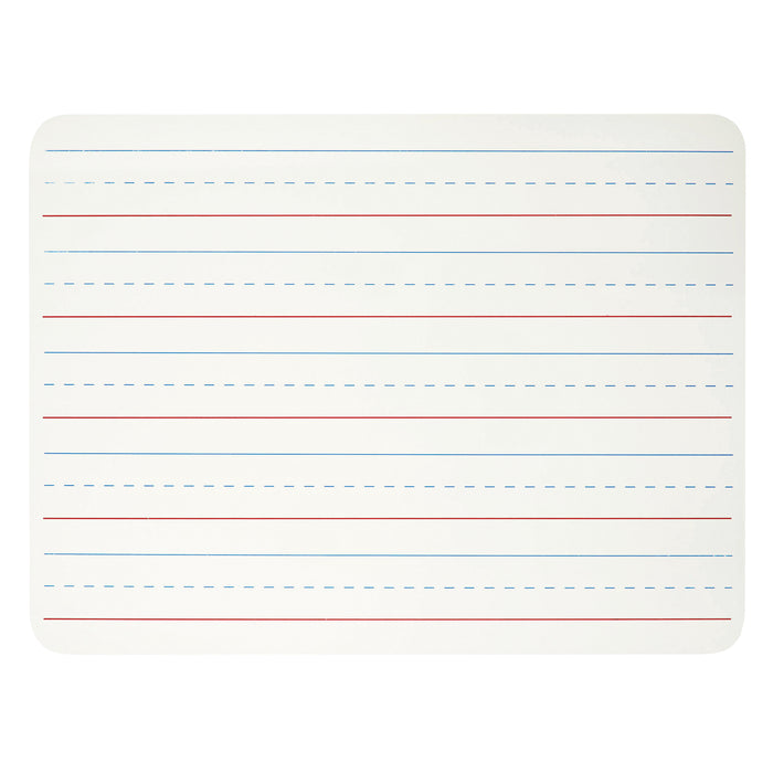 Charles Leonard CHL35025 Dry Erase Classpack, Lined 1-Sided Boards, Markers & Erasers, Pack of 12