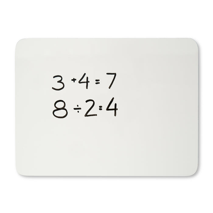 Charles Leonard CHL35100 Dry Erase Board, One-Sided Plain, White, 9" x 12"
