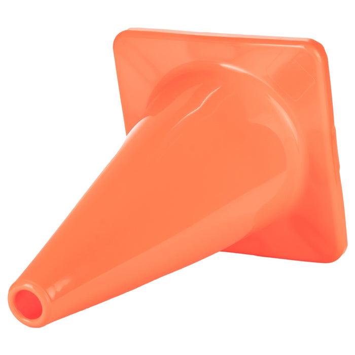 Champion Sports CHSC18OR Hi-Visibility Flexible Vinyl Cone, Weighted, Orange, 18" Length