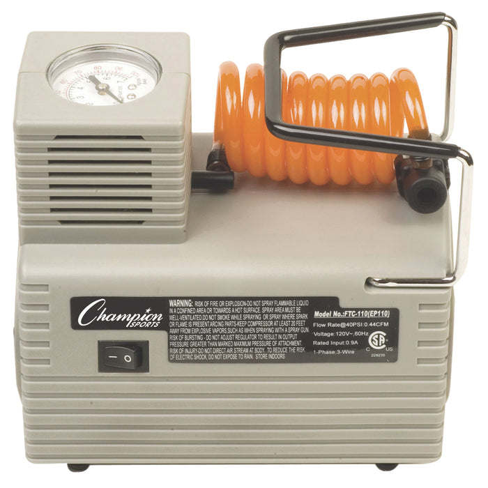 Champion Sports CHSEP110 Economy Electric Inflating Pump