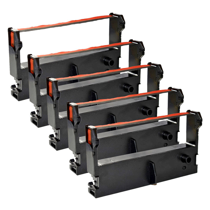 Compatible CITIZEN IR-31BR POS Ribbon, Black/Red, 6 Pack Value Pack