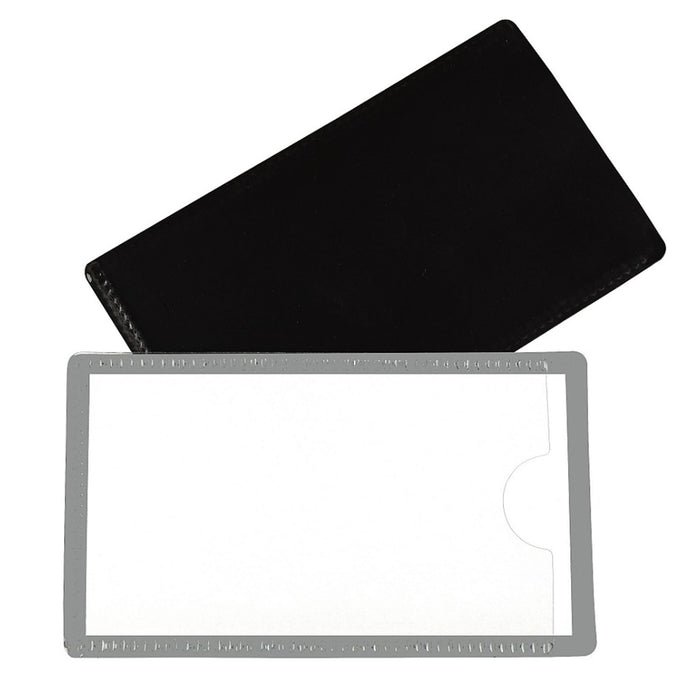 C-Line CLI87701 Slap 'N Go Magnetic Holders, Side Load, 4-1/4 x 2-1/2, Gray, Pack of 10