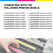 Compatible 0473C003 GPR57 Black Toner CANON