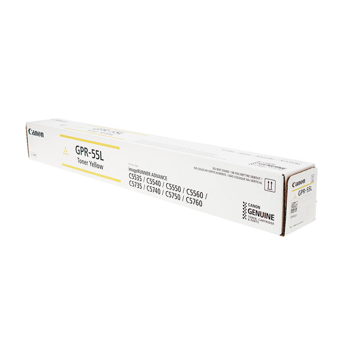 OEM Canon GPR-55L (0487C003) Toner Cartridge, Yellow 26K Yield