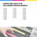 Compatible 1491A002AA E40 High Yield Black Toner CANON