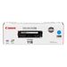 Canon 2661B001AA CRG118 Cyan Toner CANON