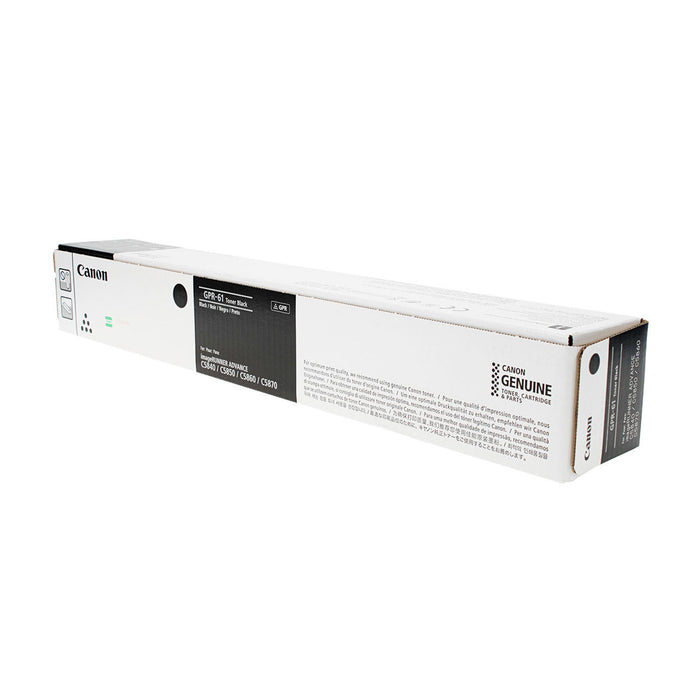 OEM Canon GPR-61 (3763C003) Toner Cartridge, Black 71K Yield