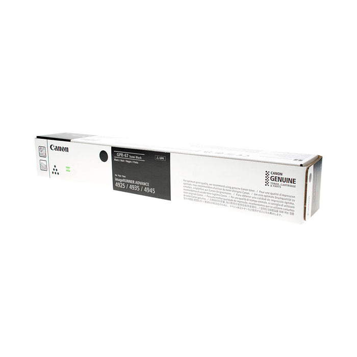 OEM Canon GPR-67 (5745C003) Toner Cartridge, Black 44.5K Yield