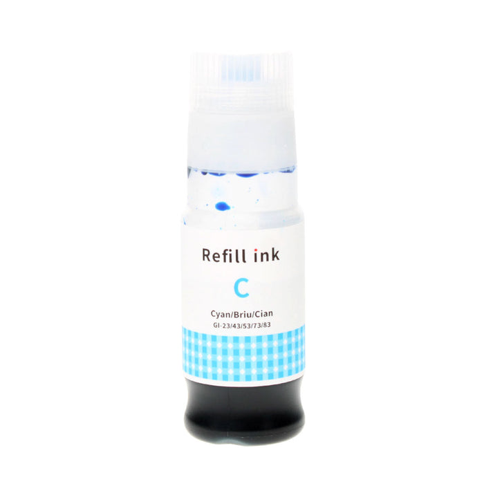 Canon GI-23 Compatible Cyan Ink Bottle 4670C001