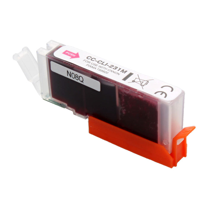 Compatible Magenta Canon CLI-231M Ink Cartridge (Replaces Canon 6676C001)