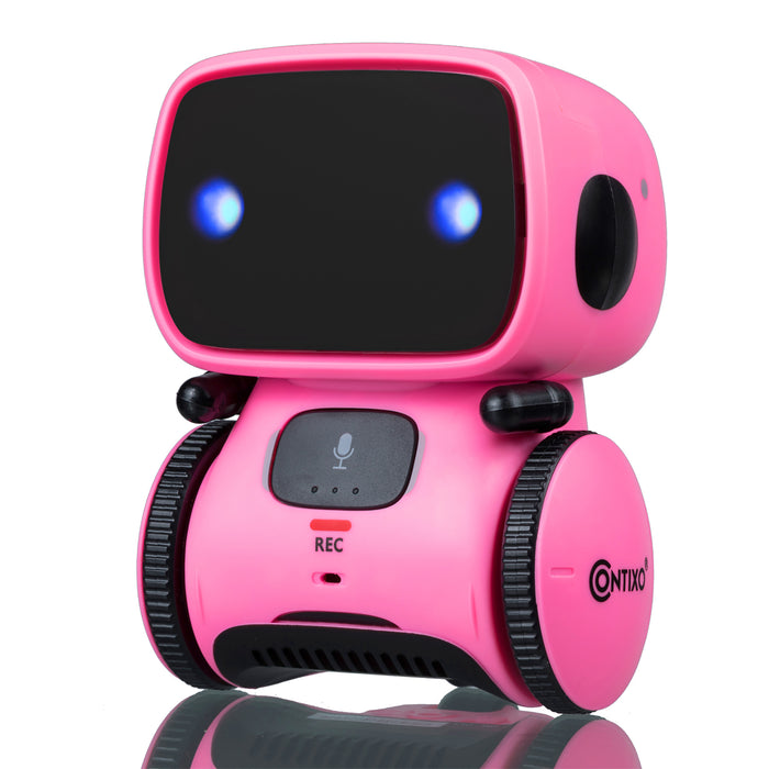 Contixo CNXR1PINK R1 Learning Educational Kids Robot, Pink