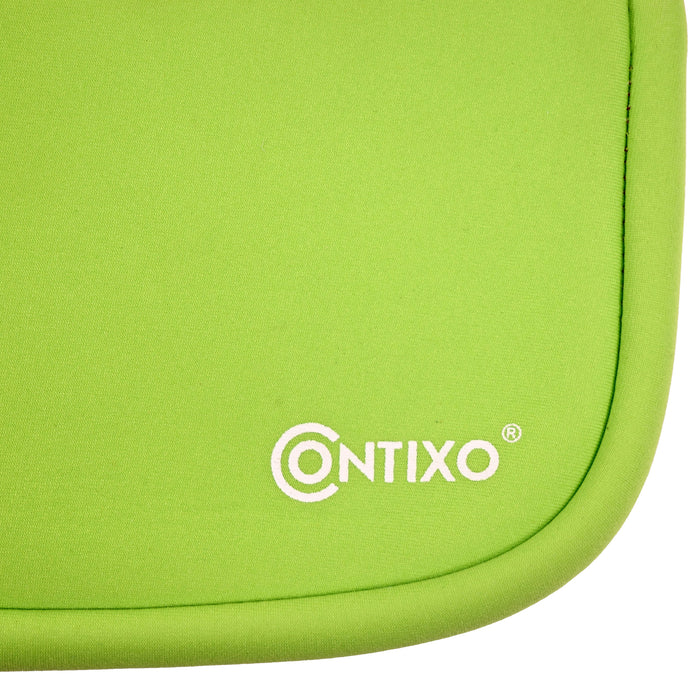 Contixo CNXTB02GRN TB02 Protective Carrying Bag Sleeve Case for 10" Tablets, Green